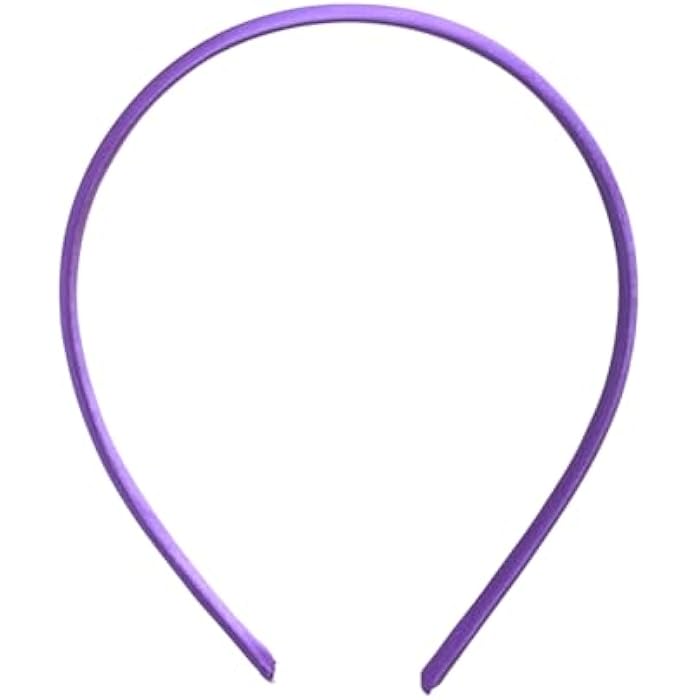Daphne Satin Hair Band For Girls - Purple - Image 2